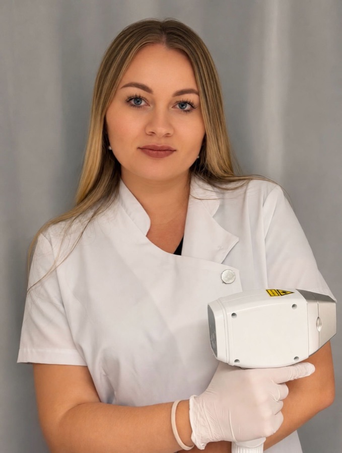 Catalina, fondatrice d'EPICEL Beauty & Laser à Montet (Broye)